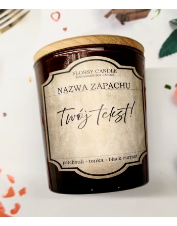 Personalizacja tekstu na etykiecie - kolekcja Vintage