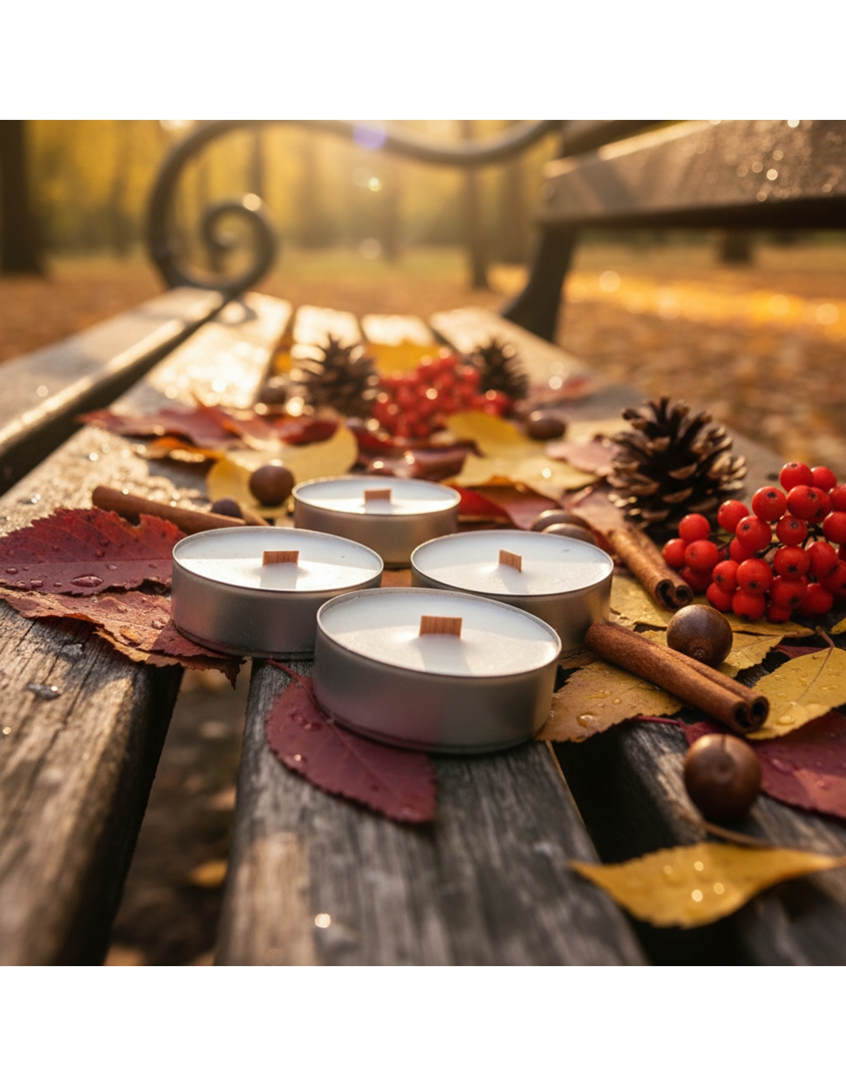 Zestaw podgrzewaczy sojowych (tealight)